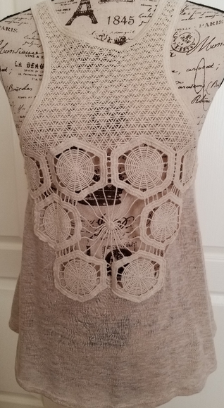 2 for $25 Cozy Casual Cream Color Tank Top - Picture 1 of 7